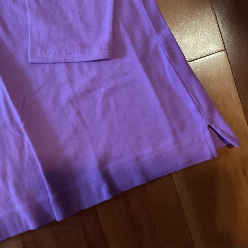Purple Long Sleeve Top